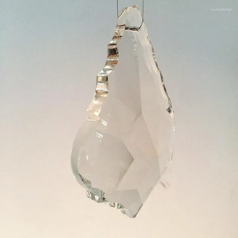Ljuskrona kristallstopp av toppkvalitet 36 st rensar 89mm (gratis ringar) pendandt delar lampa hängande solfångare