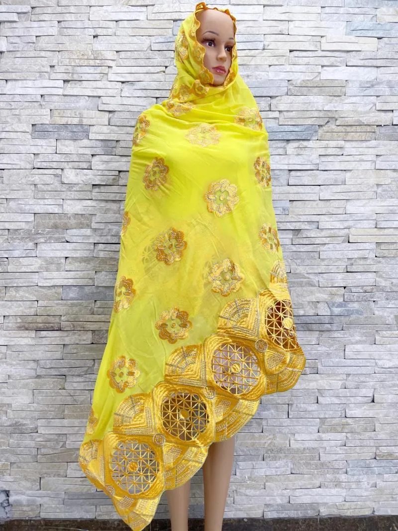Abbigliamento etnico Dubai Muslim Scarpa femminile Hijab Cotton Pesnte Cappelli Preghiera Cappelli da preghiera ricami Big Bell Beautiful Lace Shaws Ramadan Party