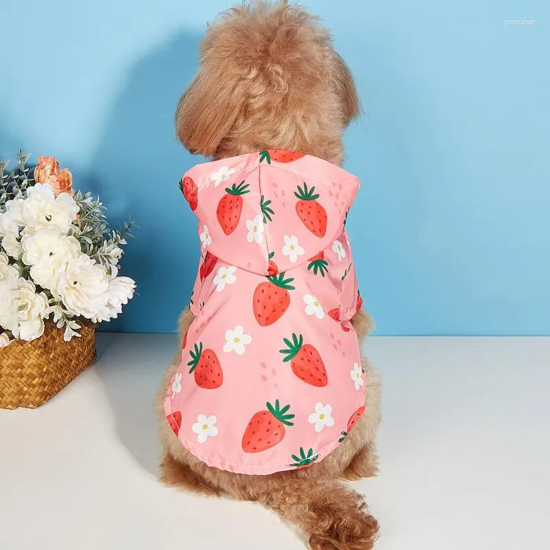 犬のアパレルペット服犬用防水レインコート