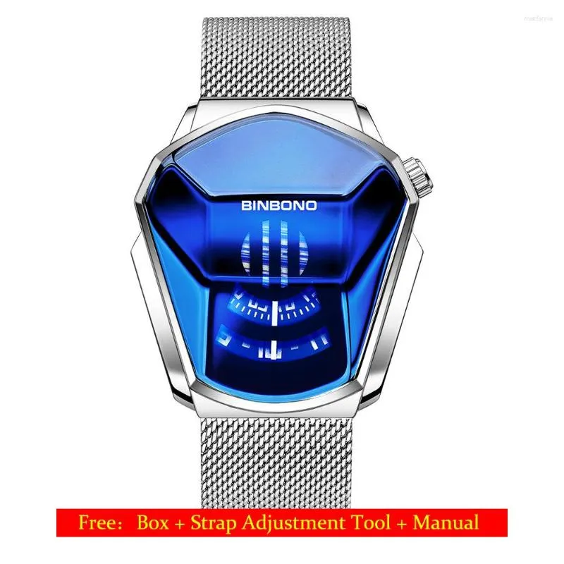 Wristwatches Fashion Men s Watch Trend Personality Dial Motorcycle Style Concept Business Quartz Wrist Watches Man Relogio Masculino With