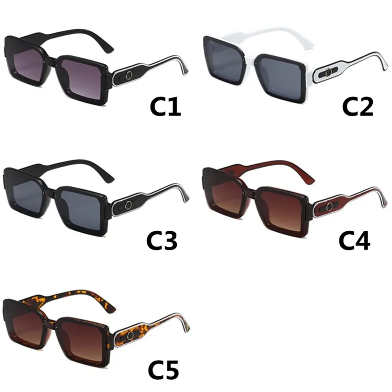 Luxe kleine frame zonnebrillen mannen vrouwen mode rechthoek glazen vierkante brillen ontwerper zonnebril