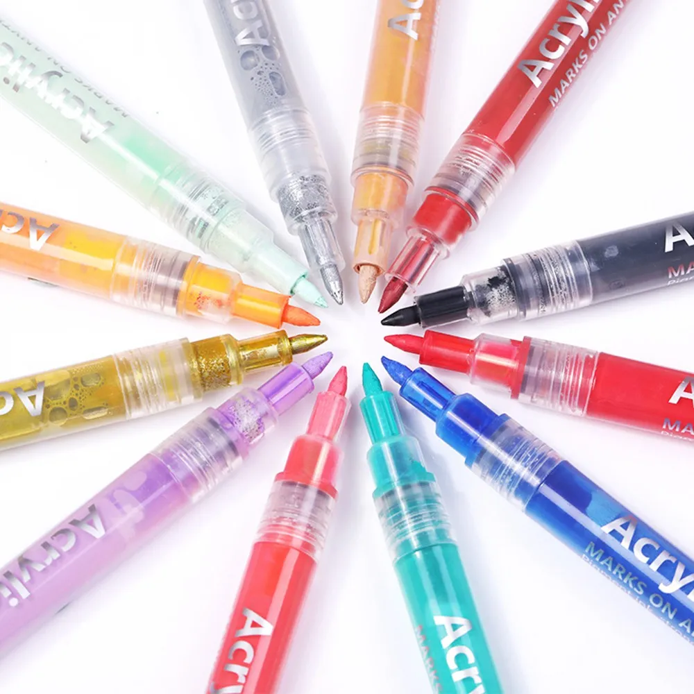 12 Colors Nail Art Pens Set, 2026 Upgrade Quick Dry Produktbild-Vorschau 7