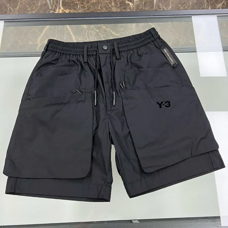 Golf Summer Y 3 – short Cargo noir respirant pour hommes, Streetwear de Style coréen, 230814