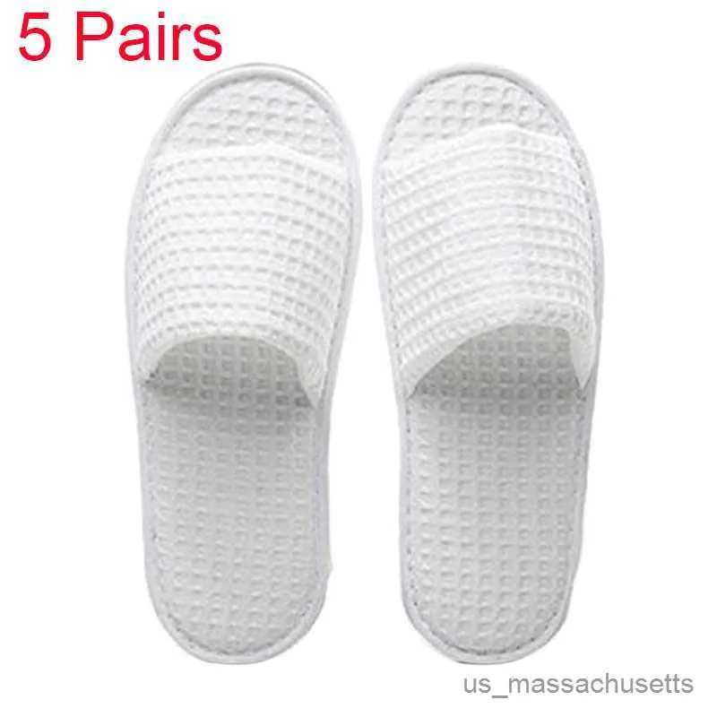 Slipper Spa Slippers Pairs Open Toe Disposable Slippers Fit Size For Men And Women For Hotel Home Guest Used R230815