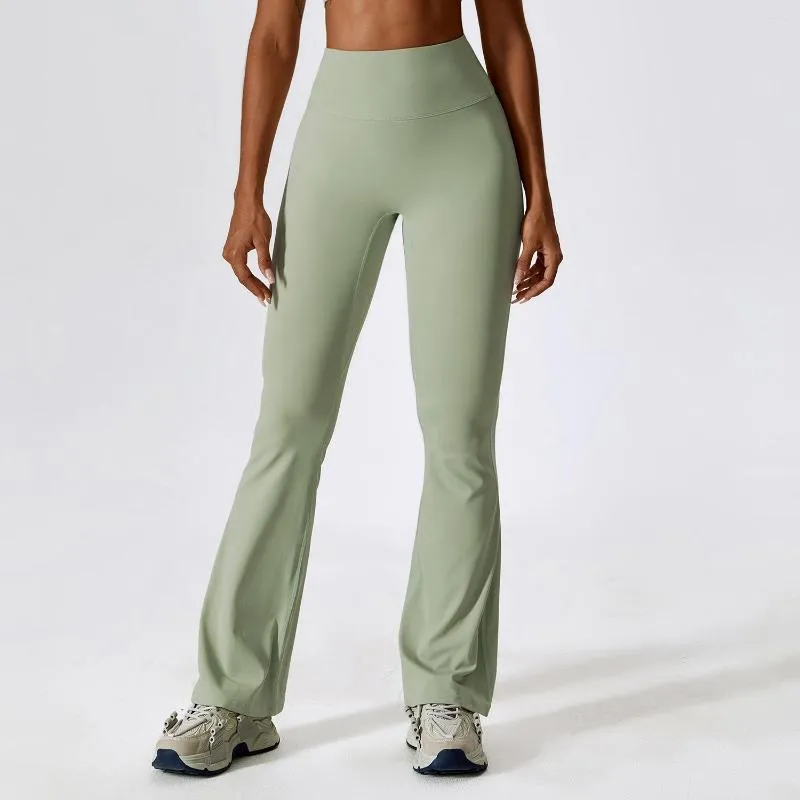 Active Pants Flare Leggings Womens 2023 Yoga Women High Waist