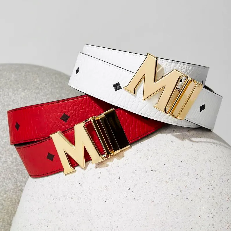 2023 Designer Genuine Leather Belt For Women And Men Luxury Metallic