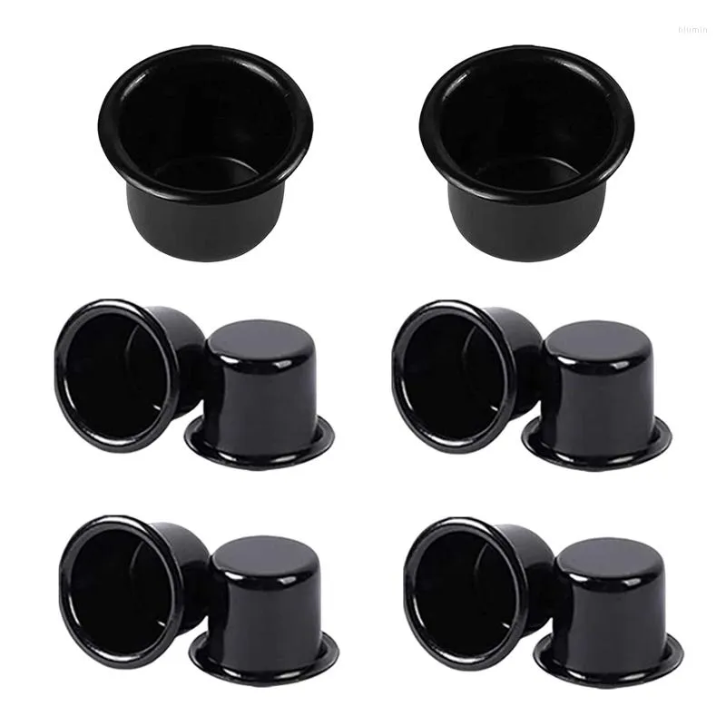 Ljushållare 10st Black Cup Base Metal Cups Tealight Holder Christmas Crafts Decoration Candlestick Aluminium Containers