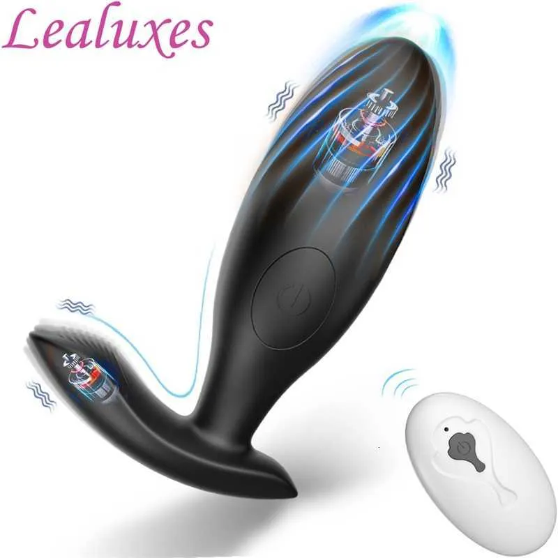 Seksspeeltje Massager Draadloze afstandsbediening Butt Plug Anale vibrator Prostaat Massage Stimulator voor Vrouwen Mannen Homo Volwassen Producten