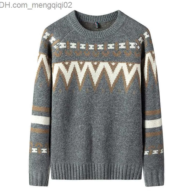 Vestes masculines Cardigan Vêtements masculin Pull pull en tricot en tricot masculin tricot Ropea de Invierno Automne / hiver édition coréenne Keep Warm Z230818