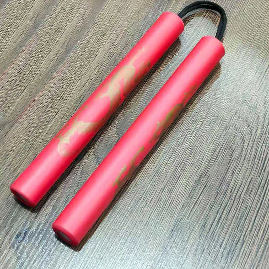 PVC Sponge Nunchaku Práctica Novata Multi Diseñador Color Opcional