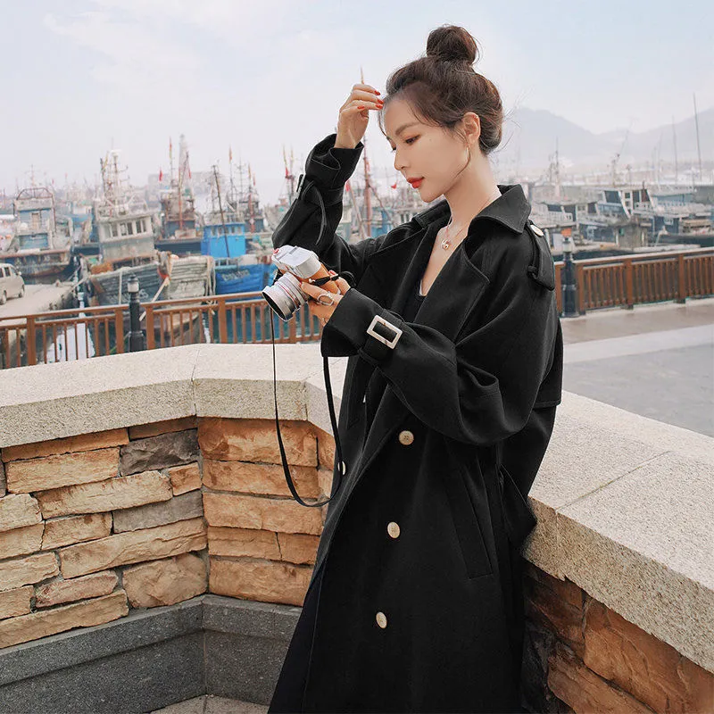 Primark long black best sale coat