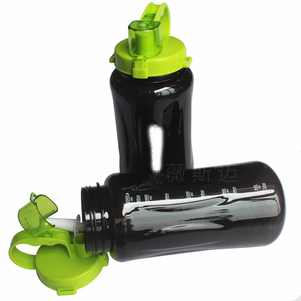 Кружки 8 Цвет 2L негабаритная бутылка соломенной воды 2000 мл заморозить портативные космические бутылки Спортивное питание Custom Shaker 230815