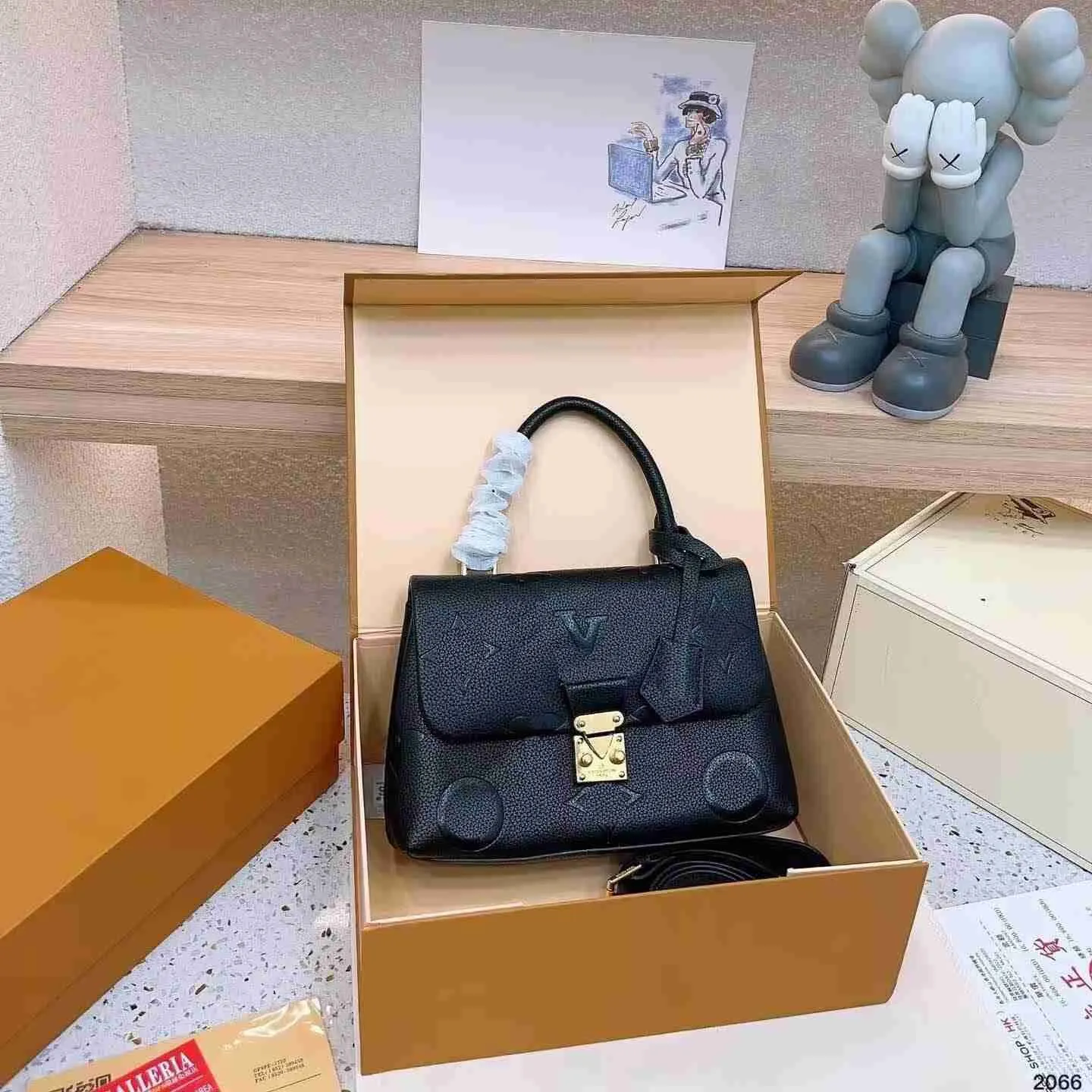 أكياس كروس الفاخرة مصممة محفظة S-Lock Flap Handbags Madeleine BB أكياس الكتف محفظة حقيبة يد حقيقية رسول مراسلة للنساء