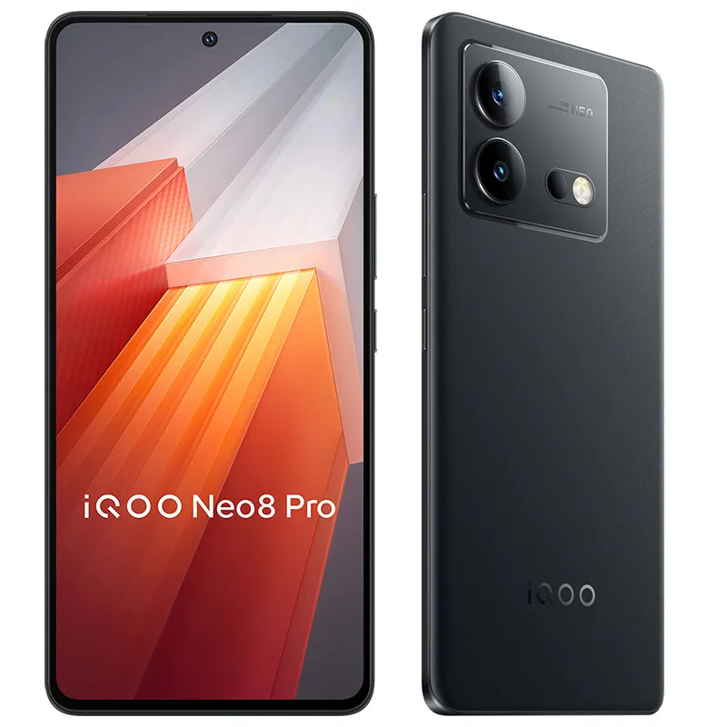 Oryginalne Vivo Iqoo Neo8 Pro 5G Telefon komórkowy Smart 16 GB RAM 512GB ROM MTK DIMENTION 9200+ 50MP NFC Android 6.78 "144 Hz AMOLED ID PEŁNY PIELĘCIE