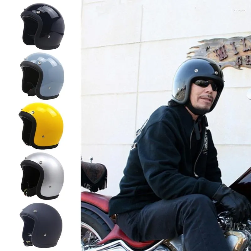 CASQUE MOTO JET VINTAGE CLASSIC CARBON TECH LIMITED EDITION XL Carbon