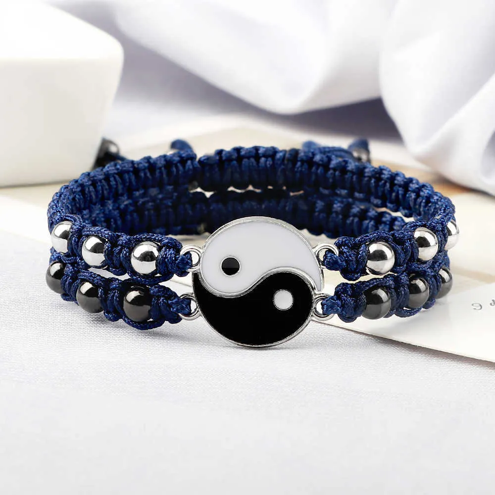 Protection Bracelet - Yin Yang Bracelet, Negative Energy Protection, P —  BrahmatellsStore