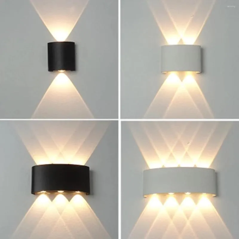 Wall Lamp Outdoor Home Light Bedside Sconces Stair Loft Living Down Led Room Hallway Lampada Up Fixture