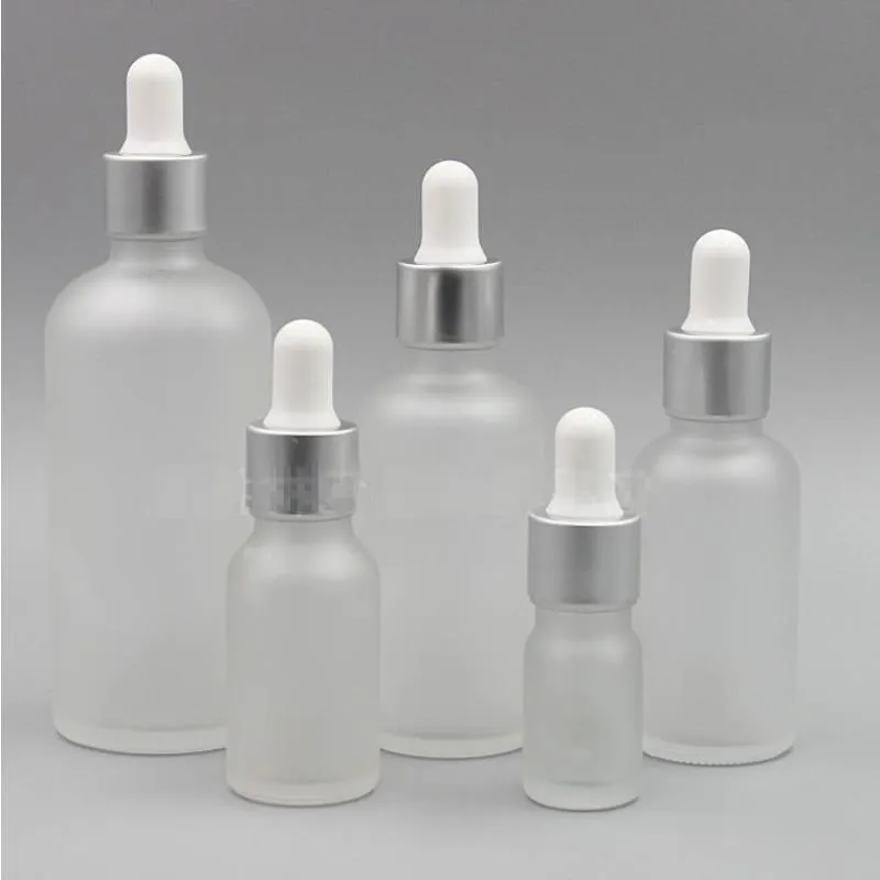 5 Bottiglie contagocce in vetro smerigliato da 10 ml15 Bottiglie contagocce per olio essenziale da 20 30 50 ML Bottiglie per pipette per profumo Contenitori cosmetici per viaggi Aaam