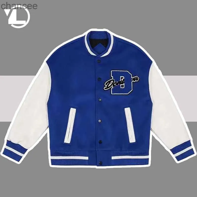 Hip Hop College Jackets Men Women Furry Star Letter Towel Embroidery Baseball Coats Harajuku Patchwork Varsity Jacket Couple HKD230815