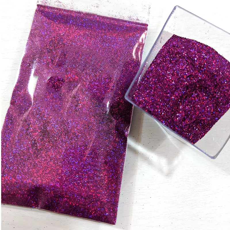 Lilac Pinkish Purple Disco Glitter Chunky Glitter faux leather