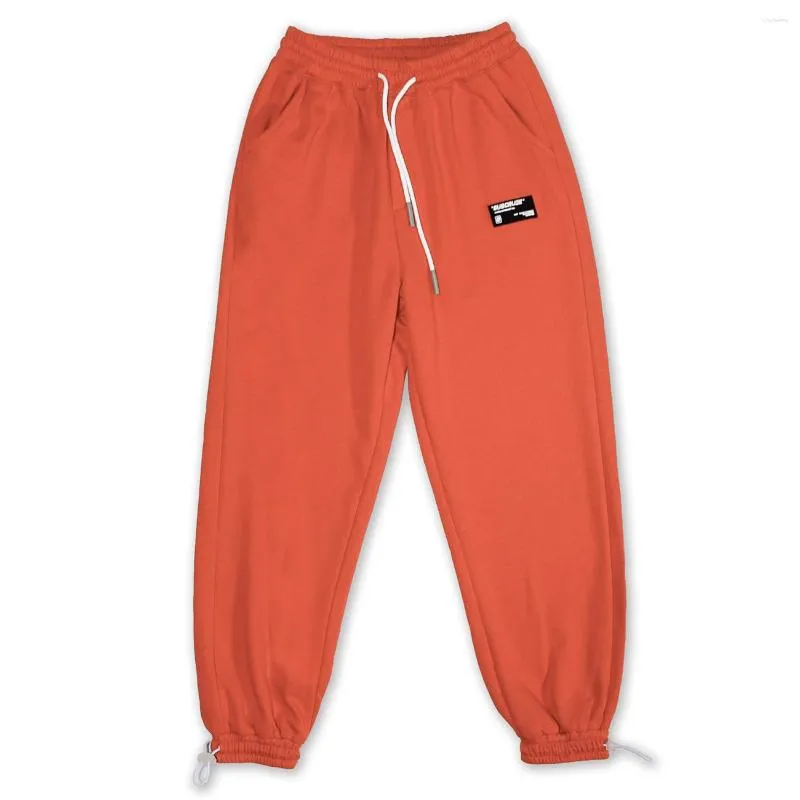 Pantaloni da uomo puro lacibile hip streetwear hop harem colore etichettata per i pantaloni della tuta sudore harajuku oversize joggers sciolte maschi