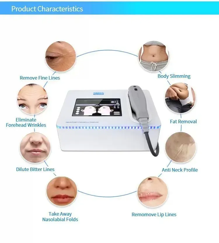 2021 Portable Mini Cost-effective Technology 2D Hifu focused ultrasound Machine For wrinkle removal