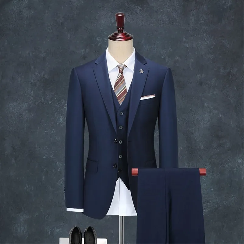 Suits Men Suits Blazers Custom Made Groom Dress Wedding Spods Business High End Klasyczne spodnie 21489782 230814