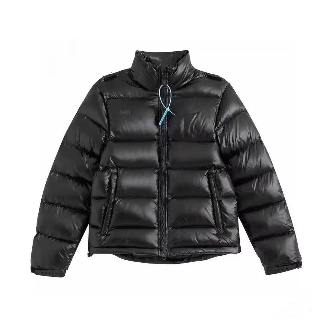 DHgate Unisex Black NOCTA Puffer Jacket Down Filled Warm Outerwear with Badge Cotton Coated for Cold Weather Protection Apparel