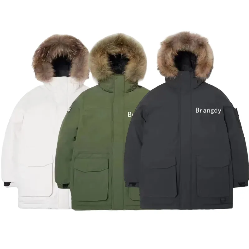 Pufferjacka puffer väst designer kappa mens väst jacka mode förtjockad varm avslappnad unisex vinter huva päls päls grossist pris