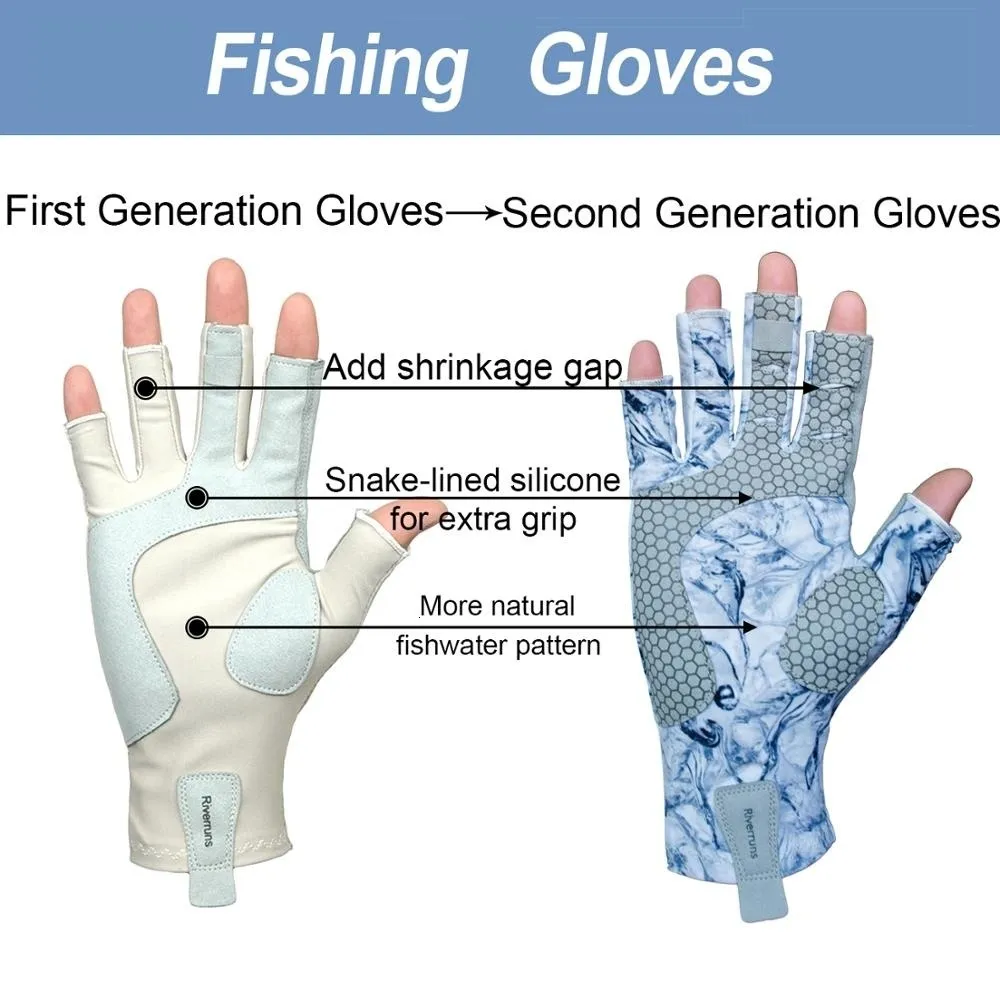 Fingerless Fishing Windstopper Gloves For Men And Women Ideal For