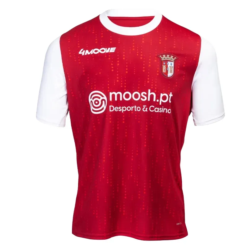 Sporting Braga Soccer Jersey 2023 2024 Fonte Musrati Bruma Andre Banza R.Horta Abel Ruiz Rony Lopes 23 24 Football Shirt