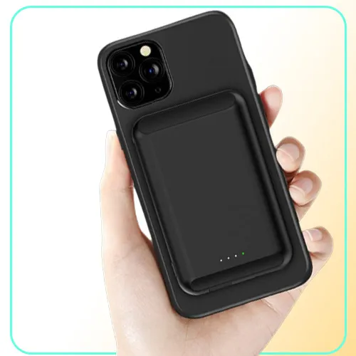 Carryon Mobile Phone Magnetic 15W Induction Charging Power Bank 5000mah for iPhone 12 Magsafe QI Wireless Charger Powerbank Type3308588