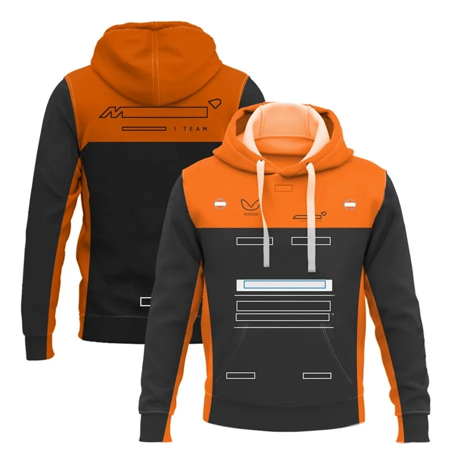 Sudadera con capucha del equipo F1 para hombre, chaqueta con cremallera para eventos deportivos de carrera de piloto de Fórmula 1, chaqueta informal para fanáticos de los coches, novedad de 2023