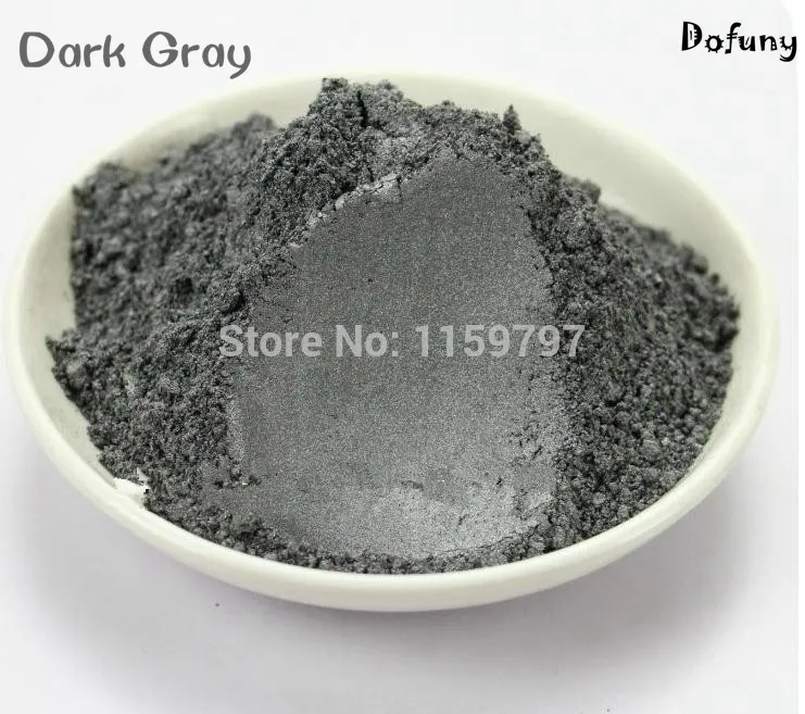 Göz Farı Sağlıklı Doğal Mineral Gümüş Renkli Mika Toz Göz Farı Makyajı Diy Sabun Boya Pigment 230815