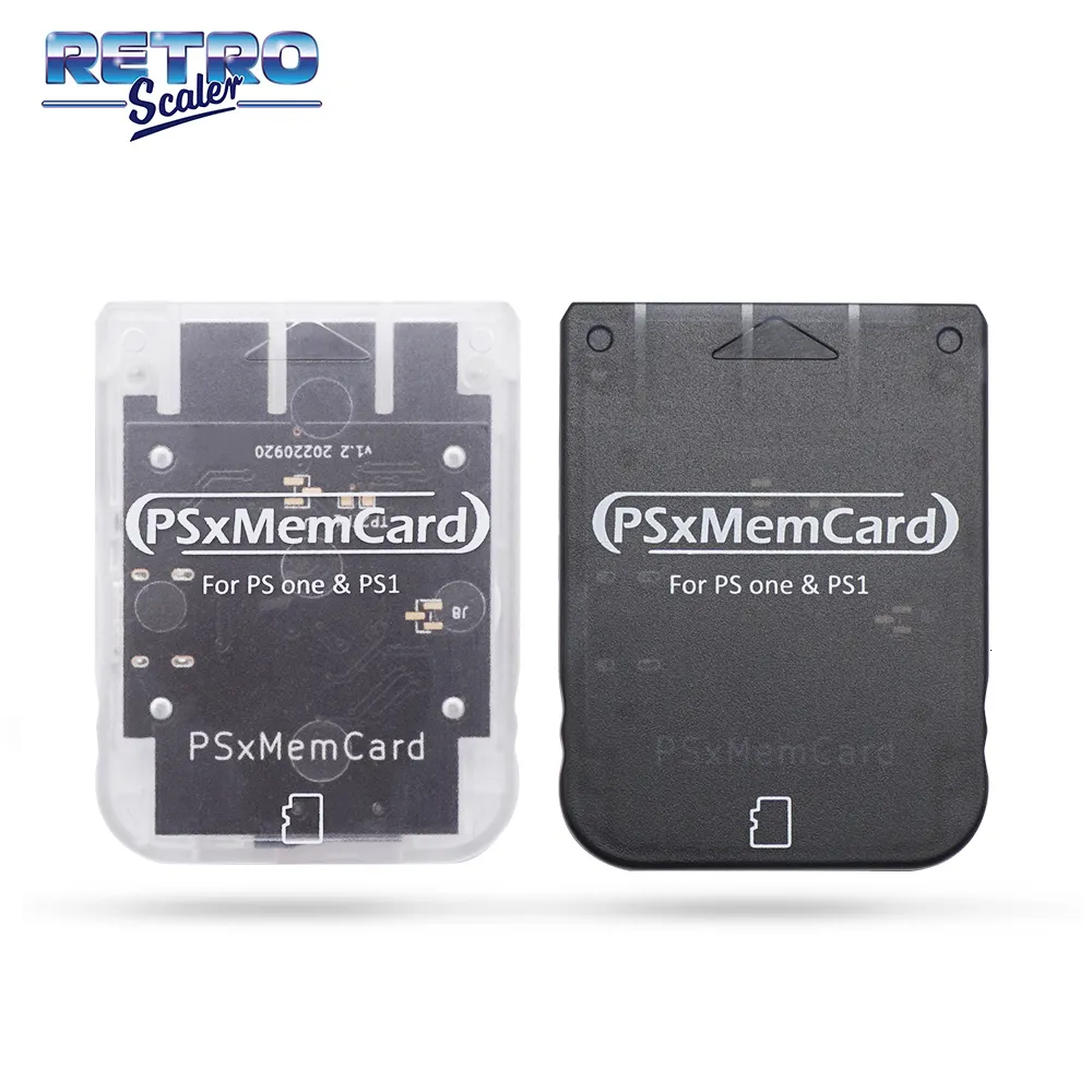 Mobiltelefonfästen innehavare retroskaler PSXMemCard PSX Memory Card Save Data Game Support MicroSD för PS1 PS en konsol 230816