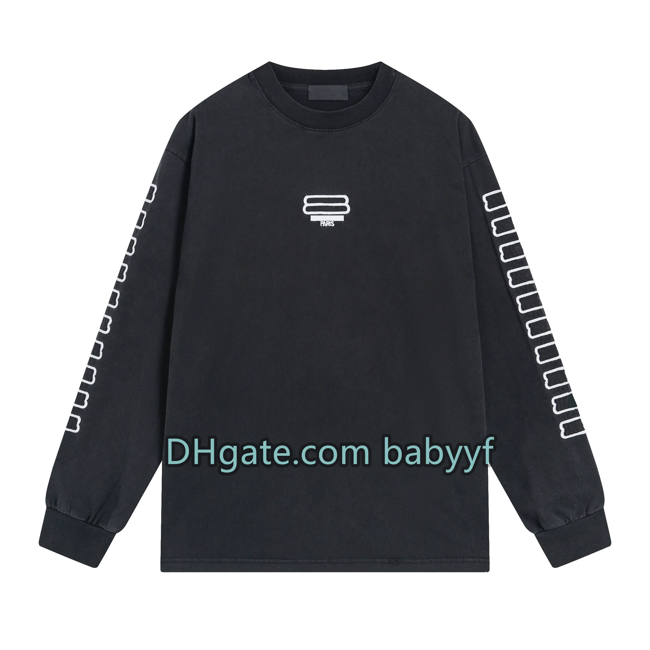 Mens T Shirts Autumn Long Sleeve T shirt Broken hole element design tee design top quality T shirt designer T shirts Unisex fashio250x