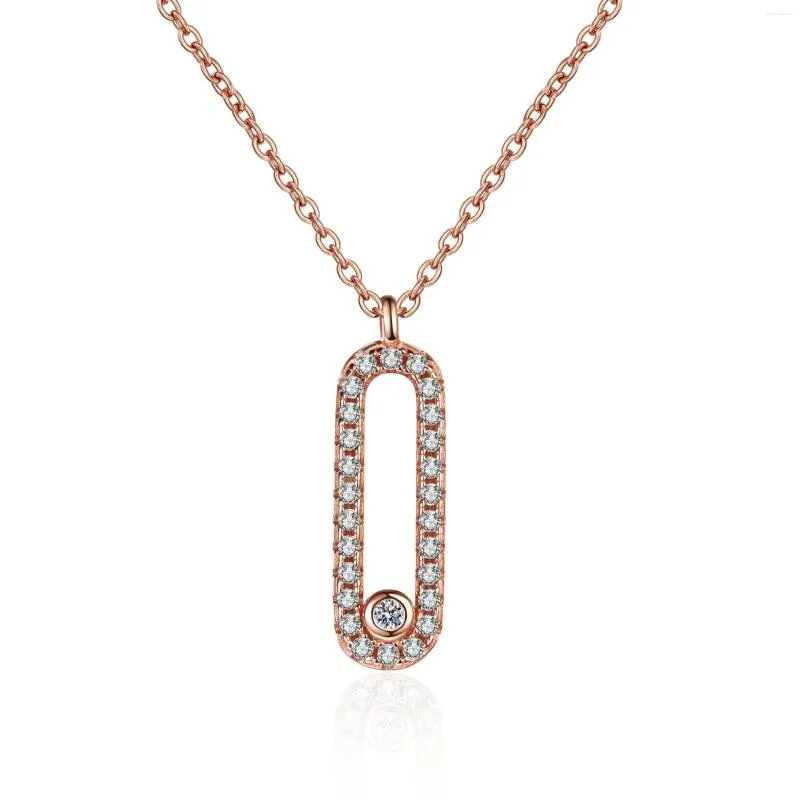 Ketten AZ438-X Lefei Fashion Luxus Klassiker frisch frisch moissanit diamantset rose oval