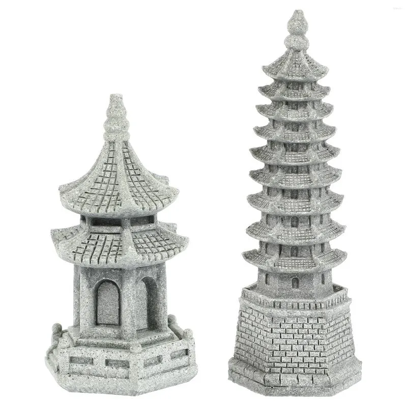 Garden Decorations Simulation Landscape Furnishing Articles Tower Sculpture Gardening Decor