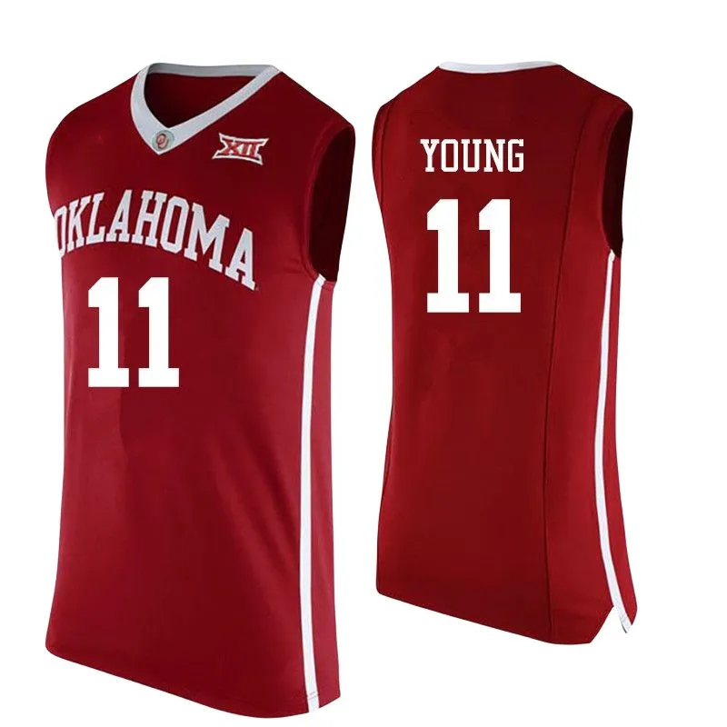 Oklahoma sooners clearance youth basketball jersey