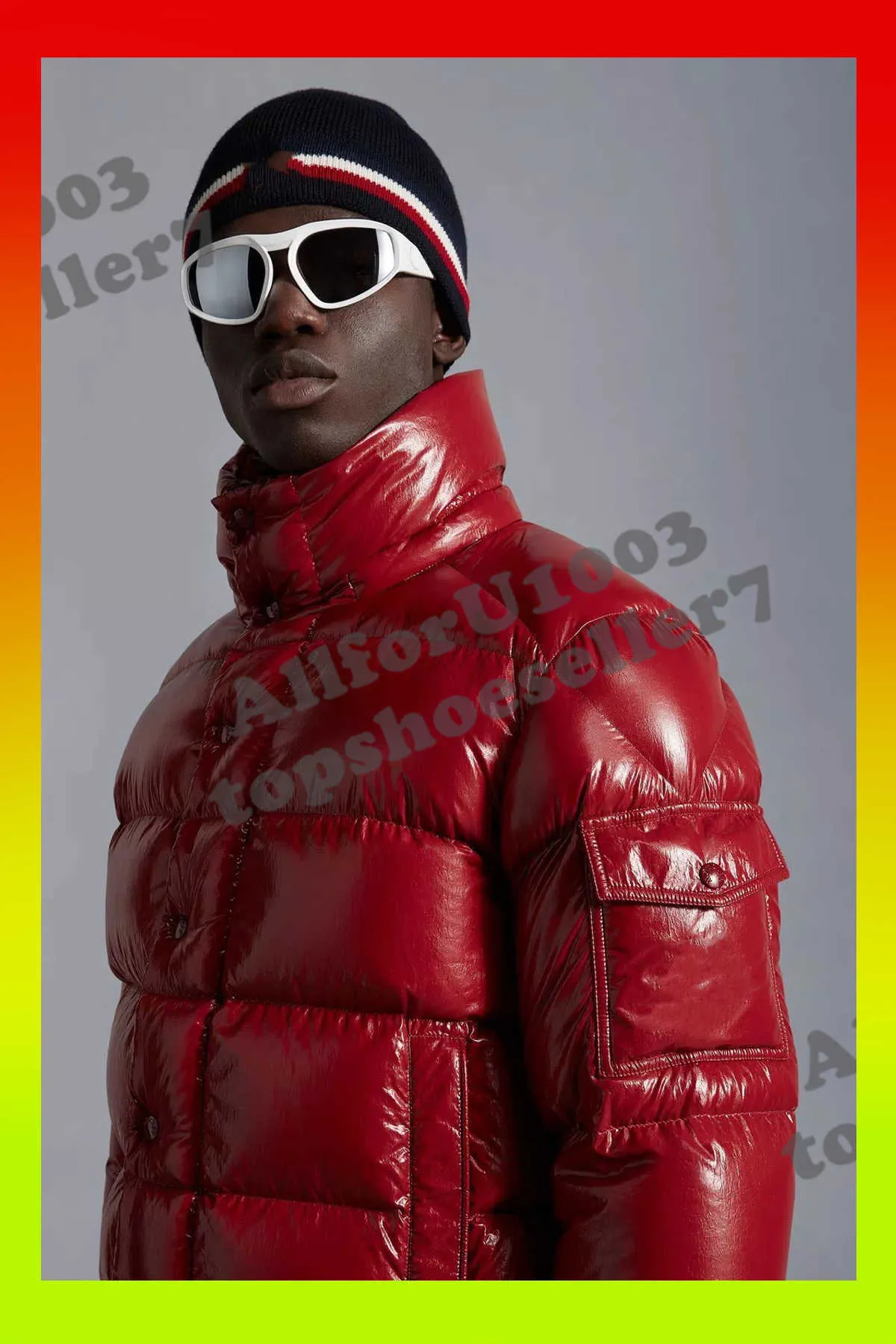 DHgate M Mens Down Parka Hooded Outdoor NFC Puffer Jacket Apparel