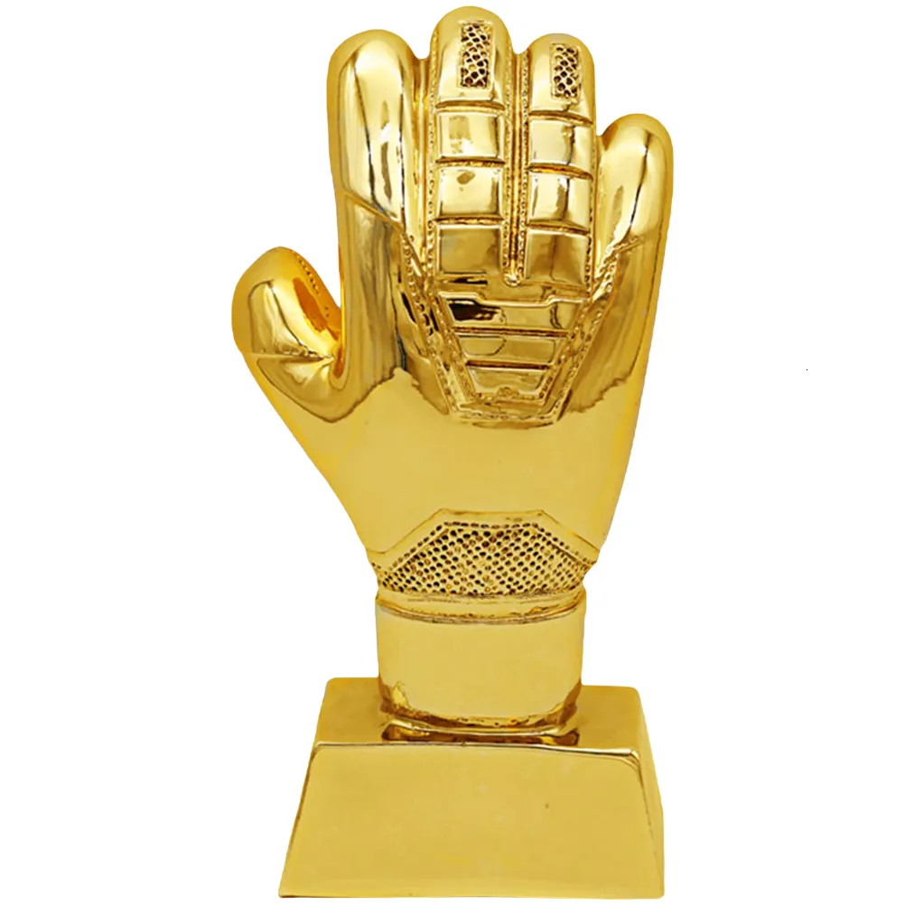 Decorative Objects Trophy Soccer Decor Award Cup Glove Home Accessories Trophies Baseball Gifts Football Tennis Desktop Cups Trophys Compact Match 230815