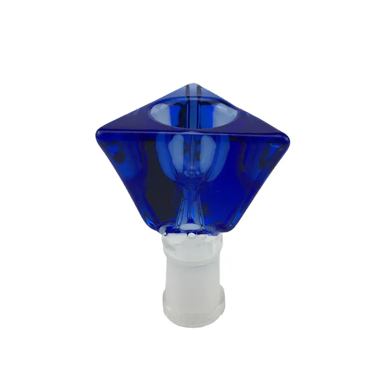 Triangle Smoking Glass Bowls Slide Filter Thick Bowl 14mm 18mm Male Female Joints For Bongs Hookah Water Pipe