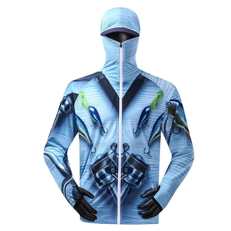 Other Sporting Goods Professional Fishing Hoodie With Mask Anti UV  Sunscreen Sun Protection Clothes Shirt Breathable Quick Dry Jersey 230816  From Kang07, $11.52