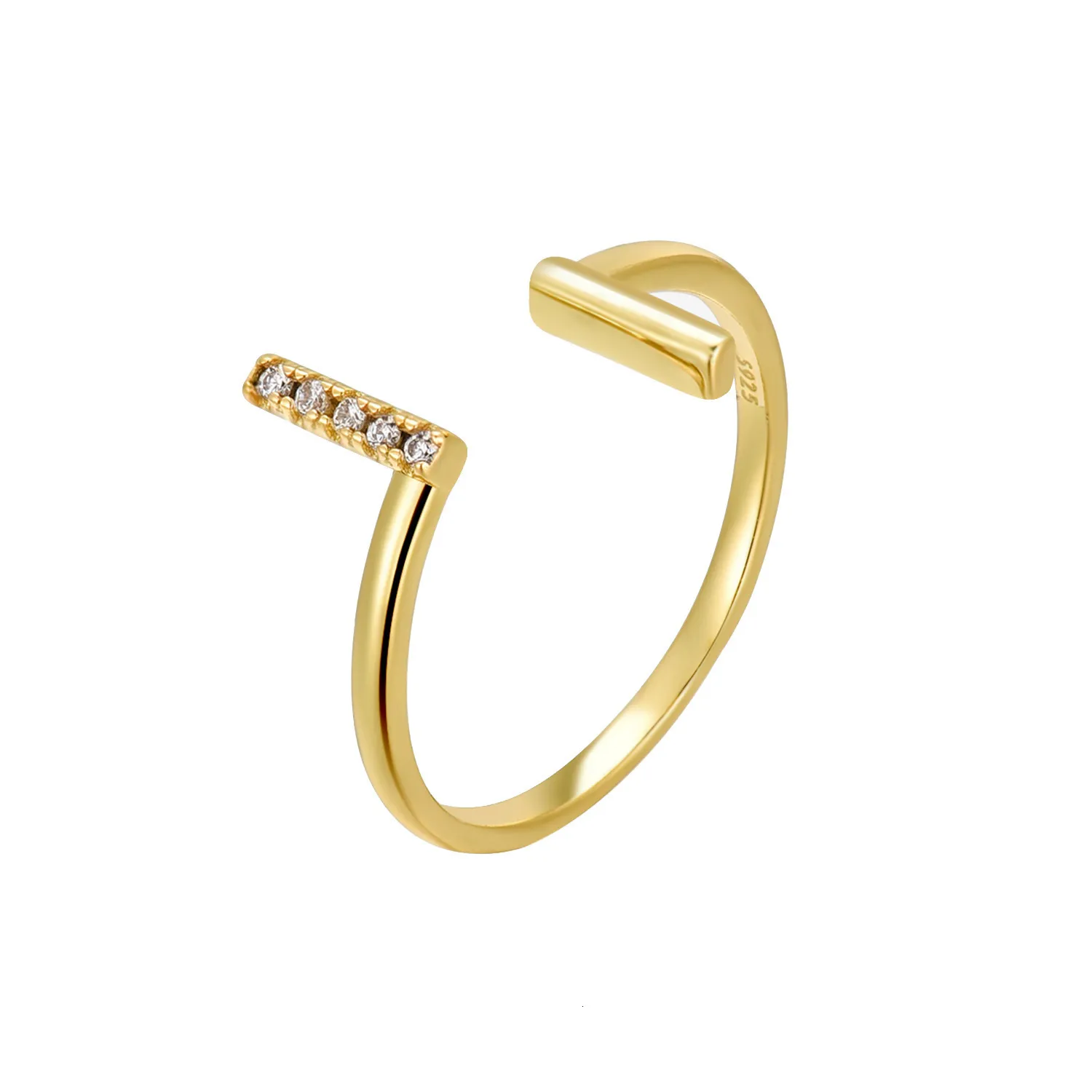 Pierścienie ślubne Kolekcje Otwieranie trzy -warstwowego wielowarstwowego pierścienia paznokci estetyka estetyczna randka urocza łabędź 230815