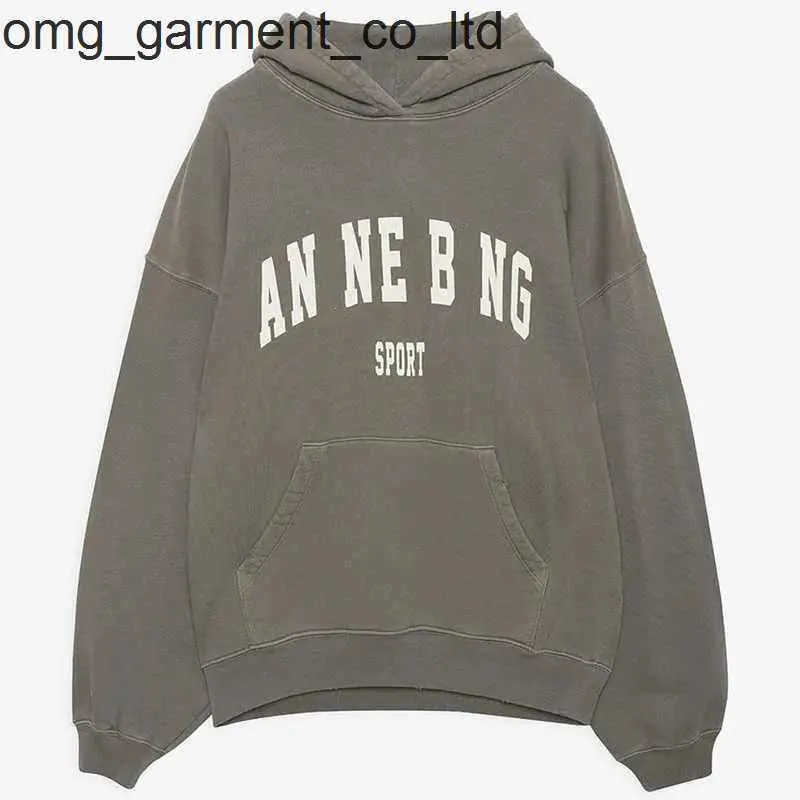 2023 Dames Desginer Mode Katoenen Capuchon Nieuwe Ab Anines Klassieke Letter Print Wassen Water Sneeuwvlok Losse Sweatshirt Heren Dames Hoodies Bing