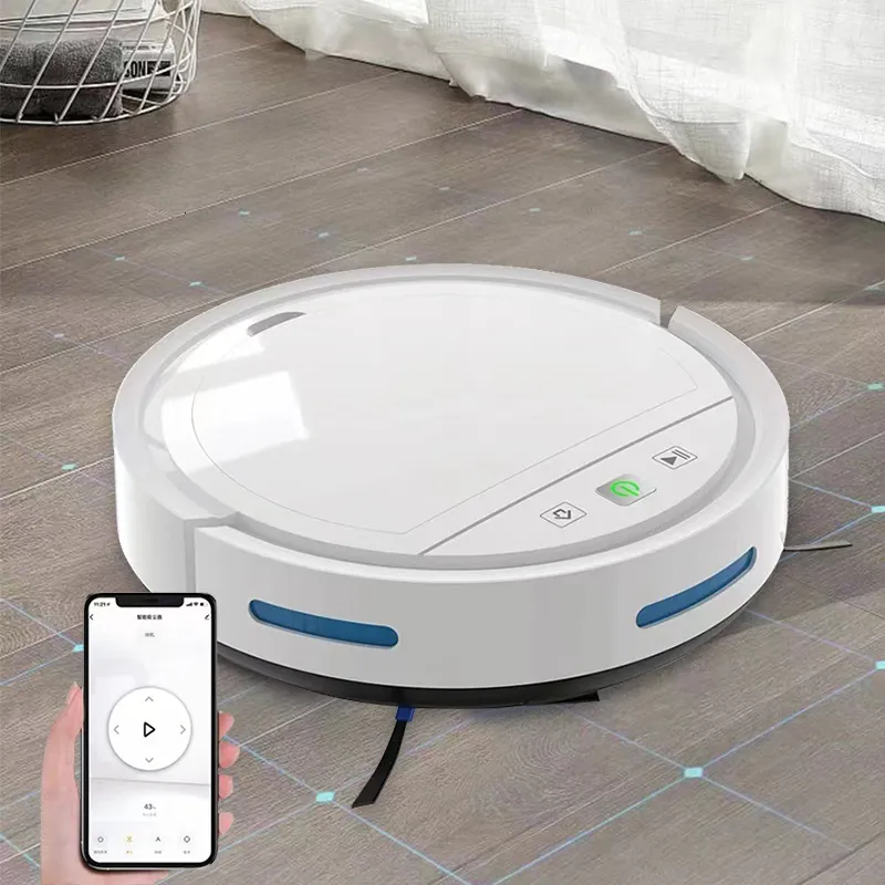 Electronics Robots YouPin Robot Vacuum Cleaner App och Voice Control Sweep and Wet Moping Floors Carpet Run Auto Reharge Cleaning Tool 230816