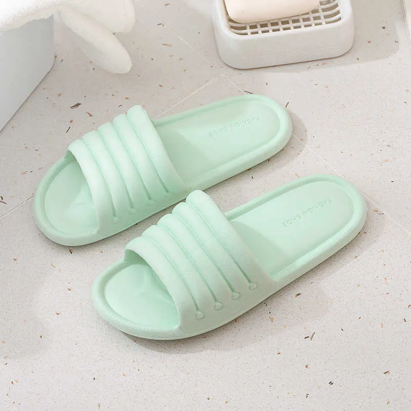 Zapatillas de verano para mujer, zapatillas de interior, zapatos planos para el suelo, chanclas para interiores, Zapatillas de casa antideslizantes para baño
