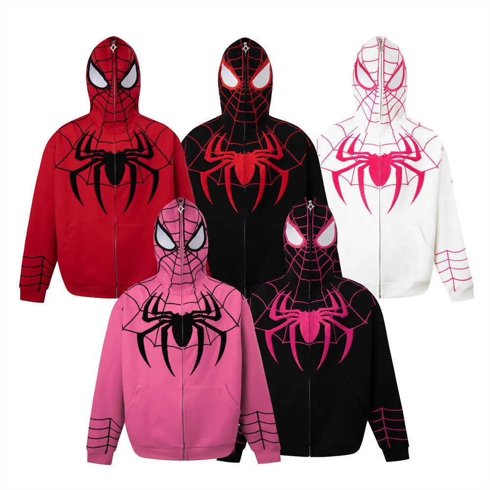 DHgate.com:Spider-Man: No Way Home Full-Zip Hoodie, Autumn DHgate.com:Spider-Man: No Way Home Full-Zip Hoodie, Autumn