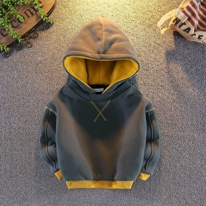 Hoodies moletons do outono de outono Crianças roupas meninos meninas mola primavera