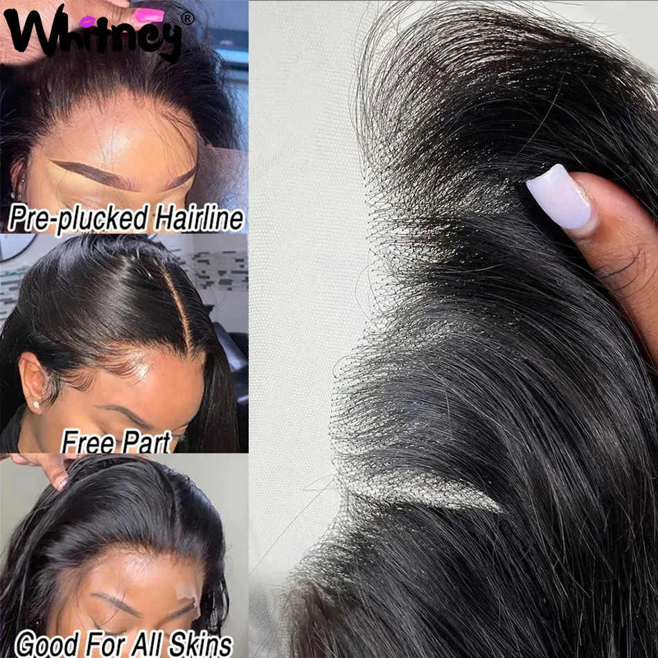 Lace Wigs 13x4 HD Frontal Ear To Peruvian Straight Transparent 5x5 Closure 100 Remy Human Hair Pre Plucked With baby 230815